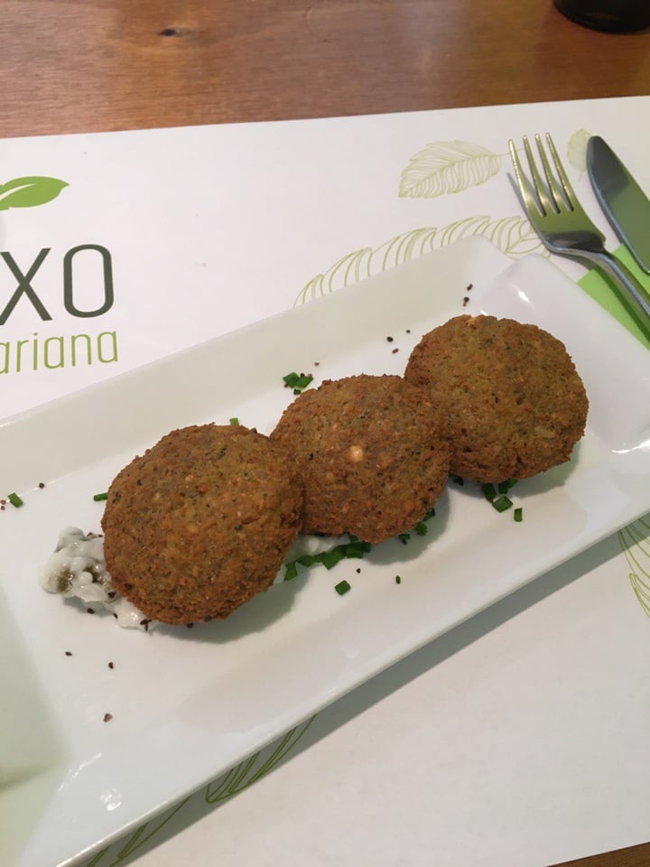 photo of PISTATXO Cocina Vegetariana Falafel con salsa tártara shared by @mariamarie on  21 Mar 2022 - review