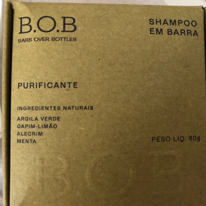 photo of B.O.B Shampoo Purificante Em Barra shared by @paolettabrun on  16 Oct 2021 - review