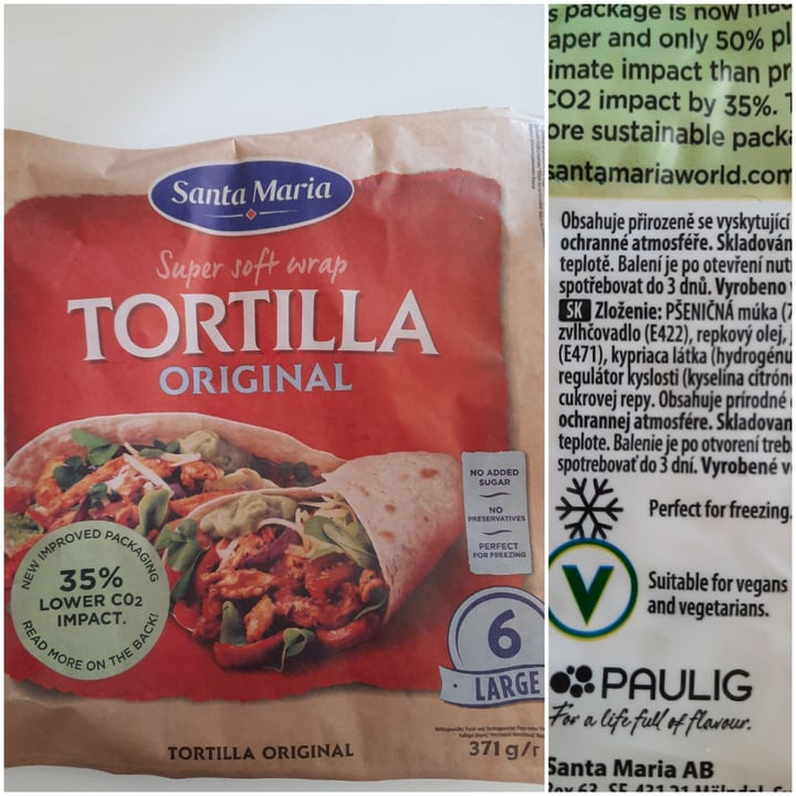 photo of Santa María Tortilla Original shared by @apknottner on  22 Apr 2022 - review
