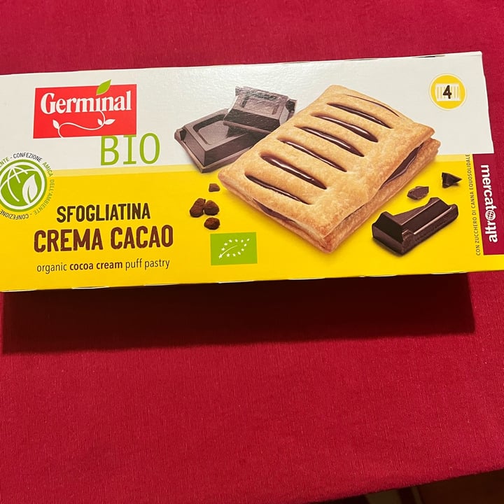 photo of Germinal Bio Sfogliatina crema cacao shared by @marinacarta on  14 Feb 2022 - review