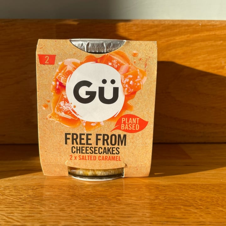 photo of Gü Free From Salted Caramel Cheesecake shared by @thehumblechickpea on  29 Sep 2022 - review