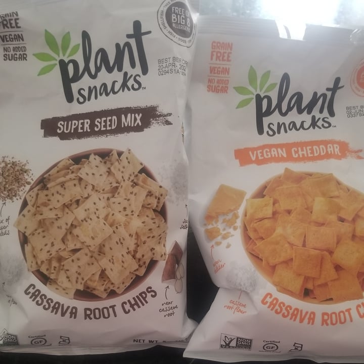 photo of Plant Snacks Plant Snacks Vegan Cheddar Chips shared by @gqvegan on  21 Jan 2021 - review