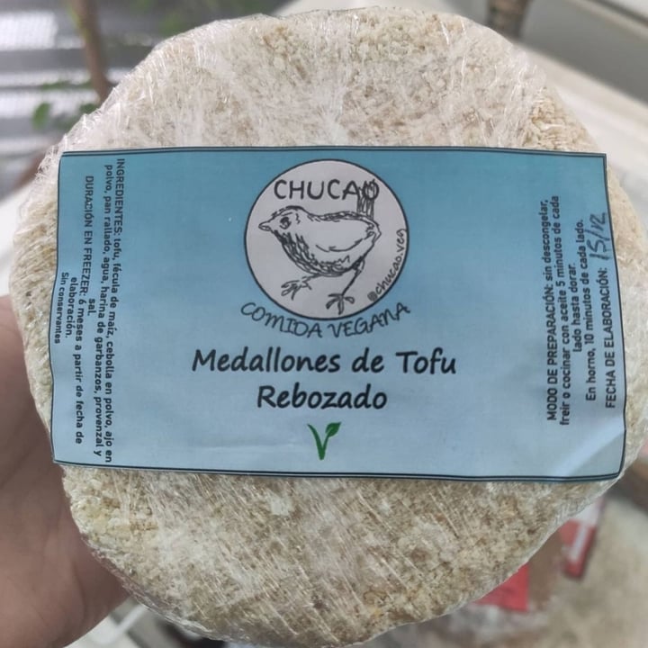 photo of Chucao Comida Vegana Medallón de tofú shared by @fatimafit on  21 May 2021 - review