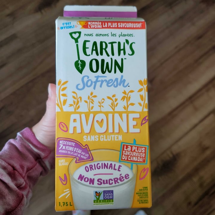 review photo of Earth's Own So Fresh Oat Unsweetened Original Beverage shared by @lzmfftt on 23 Jun 2021 - review