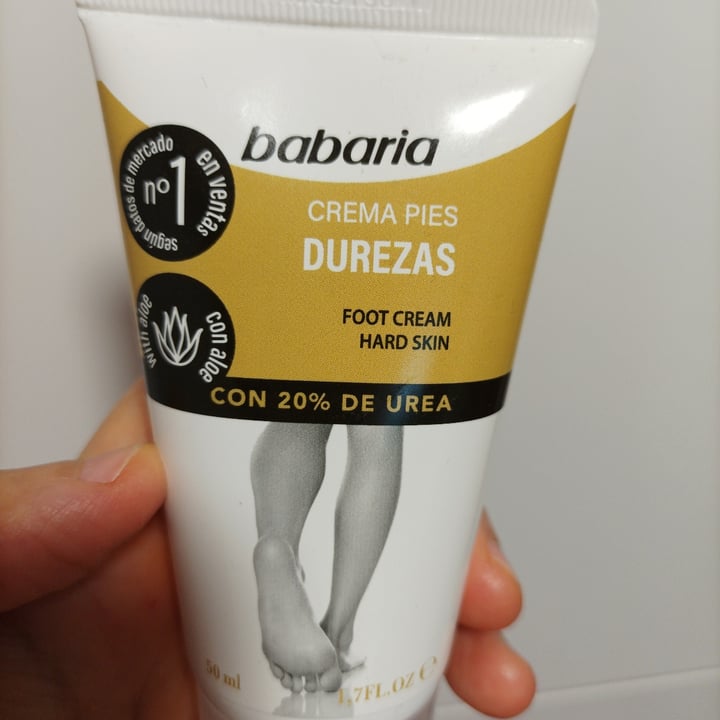 review photo of Babaria Crema Pies Durezas shared by @aliciagilmag on 06 Dec 2021 - review
