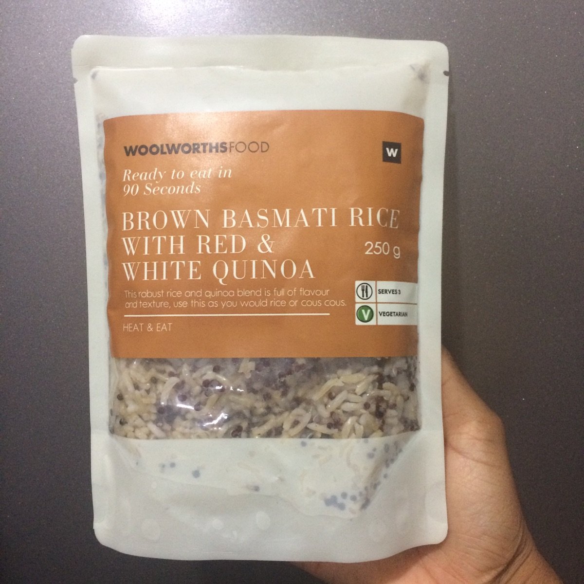 Woolworths Food Brown basmati rice with red & white quinoa Reviews