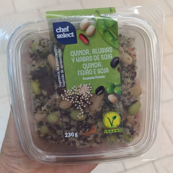 photo of Chef Select Bean Salad with quinoa y edamame beans shared by @loreh on  01 Oct 2021 - review