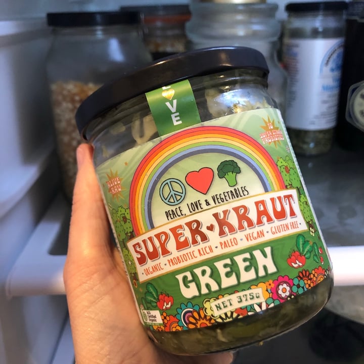 photo of Peace Love & Vegetables Green Super Kraut shared by @reusablenation on  15 Aug 2020 - review