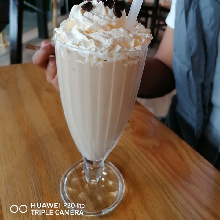 photo of Kaylee's Eatery Coffee milkshake shared by @twohappyrescuemutts on  05 Nov 2020 - review