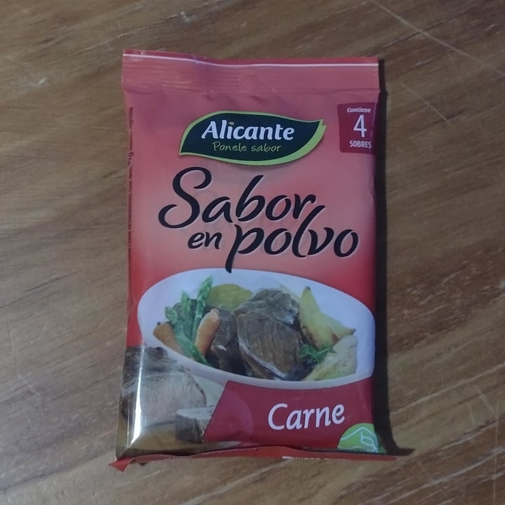 review photo of Alicante Sabor en Polvo Carne shared by @sofiavaazquez on 08 Jun 2021 - review