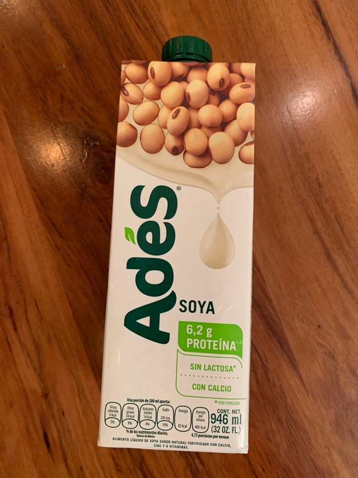 photo of Ades Leche de Soja sabor Natural shared by @cocco2k on  05 Mar 2020 - review