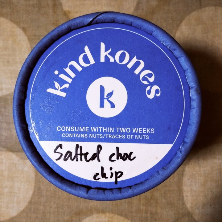 photo of Kind Kones i12 Katong Salted Chocolate Chip shared by @kismetcandle on  01 May 2022 - review