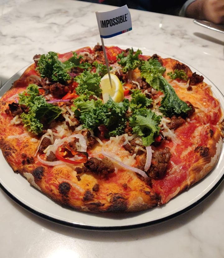 photo of PizzaExpress Impossible Curry Classic Pizza shared by @hownowbrownkow on  27 Feb 2020 - review