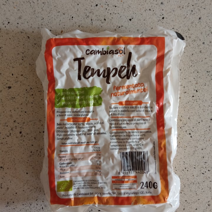 review photo of Cambiasol Tempeh Fermentato shared by @gloria18 on 15 Apr 2022 - review