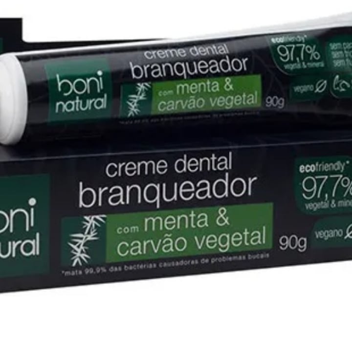 review photo of Boni natural Creme dental branqueador com menta e carvão vegetal shared by @taoo on 21 Apr 2022 - review