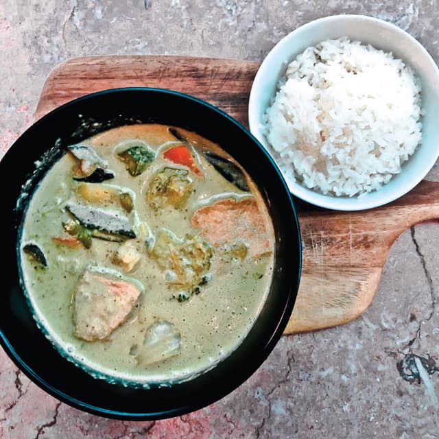 Photo of the dish “Thai Green Vegetable Curry”