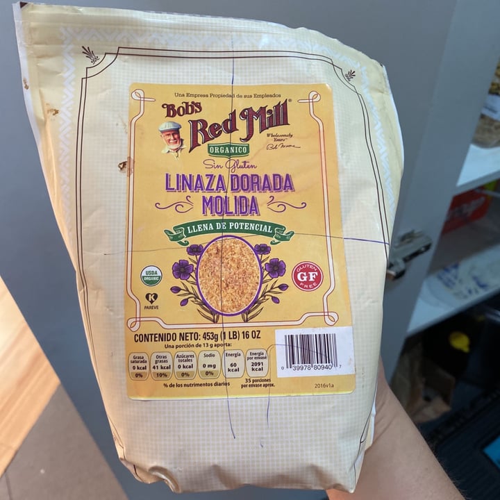 photo of Bob's Red Mill Linaza Dorada Molida shared by @nataliamora on  01 Aug 2021 - review