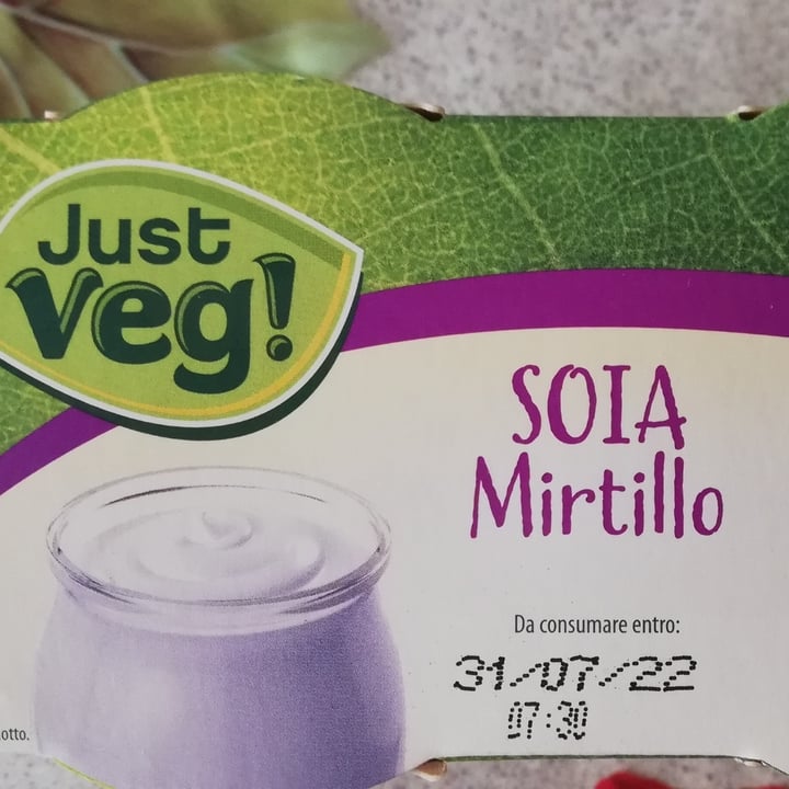 photo of Just Veg! (ALDI Italy) Yogurt al mirtillo shared by @valentjnaas on  27 Jun 2022 - review