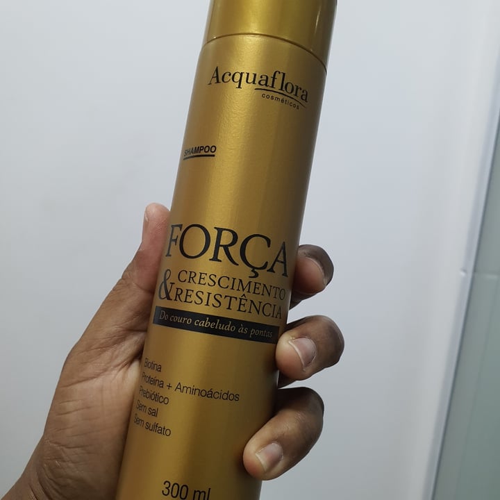 review photo of Acqua flora shampoo força, crescimento e resistência shared by @anaribeiro1705 on 30 Jul 2022 - review