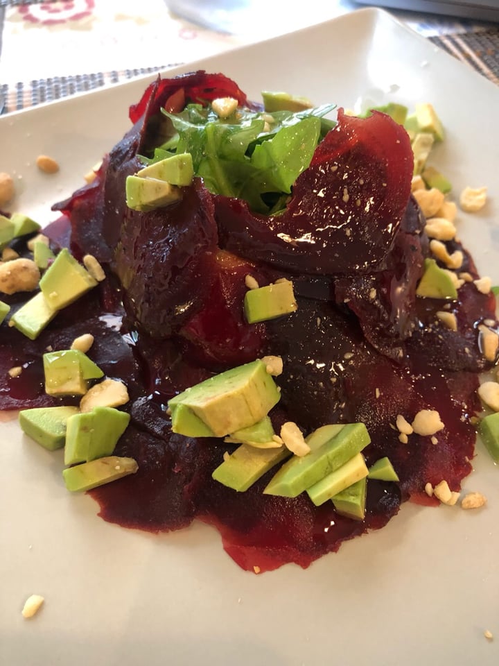 photo of Ma Va' ? Restaurant Roma Carpaccio of Beetrootr and Rocket salad with Avocado and Mopur shared by @lizsolari on  02 Oct 2019 - review
