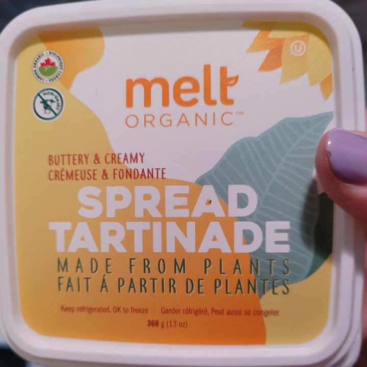 photo of Melt Organic Organic Butter Spread Tartinade shared by @veganinvictoriabc on  13 Jun 2021 - review