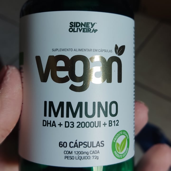 photo of Sidney oliveira Imuno Veg - DHA + D3 2000UI +  Vit B12 shared by @agarciax on  08 Nov 2022 - review