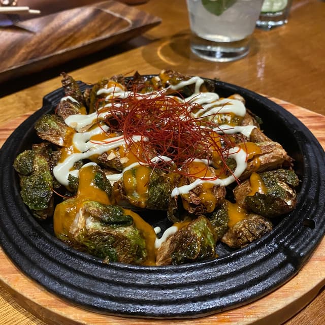 Photo of the dish “Brussel Sprouts Tempura”