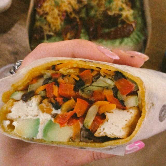 菜肴“Burrito cajun”的照片