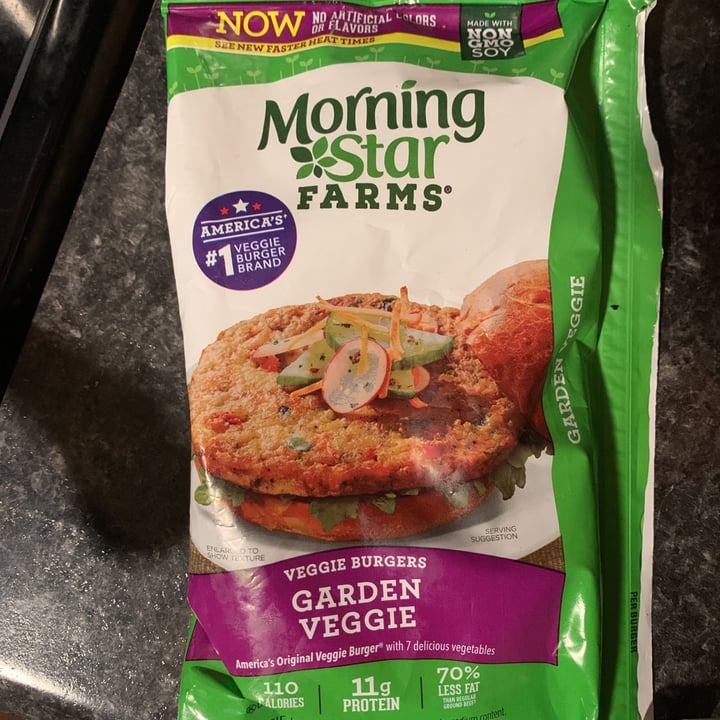 photo of MorningStar Farms Garden Veggie shared by @kahea on  19 May 2020 - review