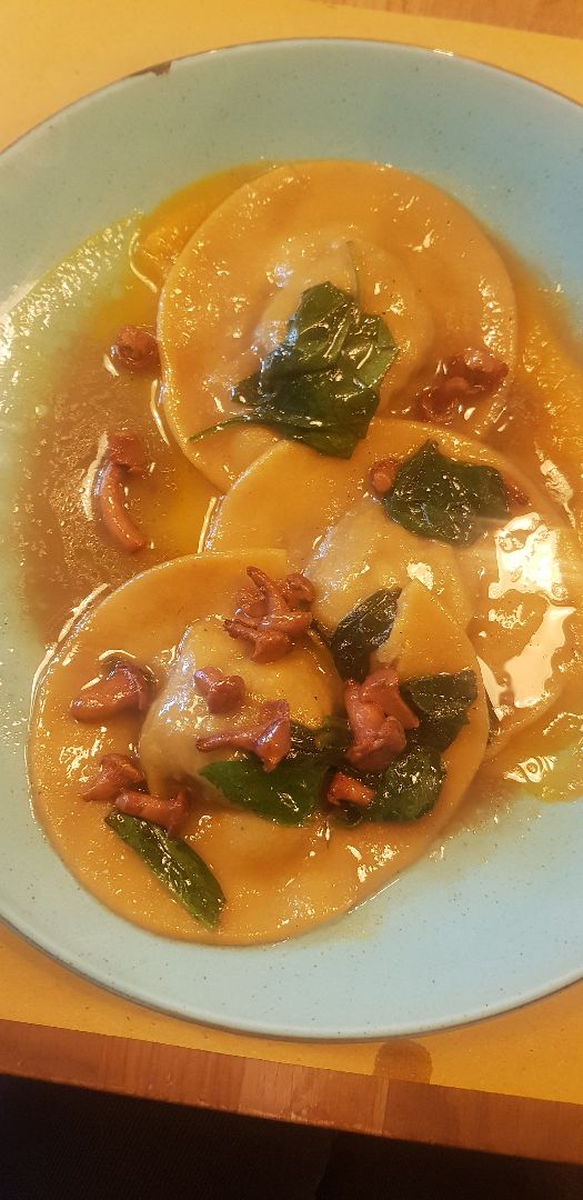 photo of Veganic Ravioli With Mushrooms shared by @libbymw on  26 Jul 2019 - review