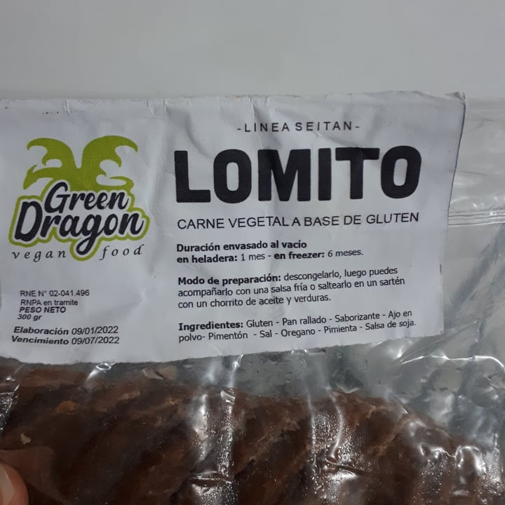 photo of Green Dragon - Vegan food Lomito shared by @aracelitamargo on  12 Feb 2022 - review