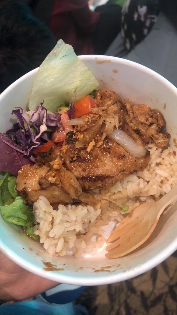 photo of Burgreens Menteng Chick'n Teriyaki Bowl shared by @firtualog on  08 Dec 2019 - review