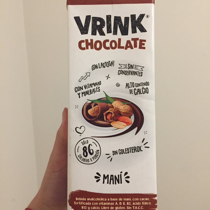 photo of Vrink Vrink Chocolate de Mani shared by @luciamonsalbo on  13 Nov 2020 - review