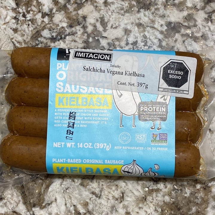 review photo of Tofurky Kielbasa Sausages shared by @karla93 on 21 Jun 2022 - review