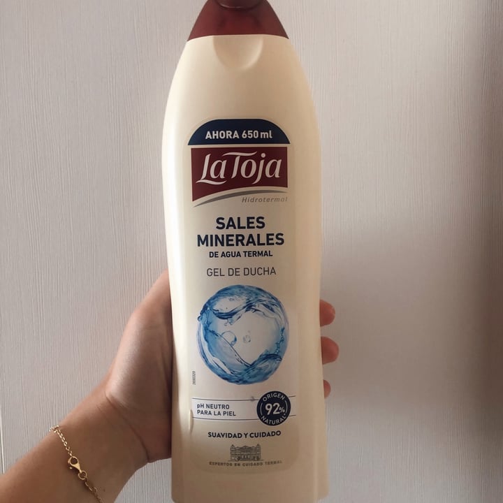 photo of La Toja Gel de Ducha Sales Minerales de Agua Termal shared by @devaalegria on  12 Jul 2022 - review