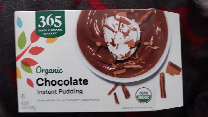 photo of 365 Whole Foods Market Organic Instant Chocolate Pudding shared by @tacojoe on  16 Feb 2022 - review