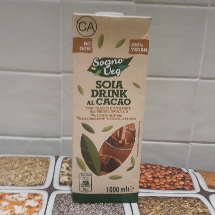 photo of Sogno veg Latte di soia al cacao shared by @ilaria9105 on  06 Dec 2021 - review