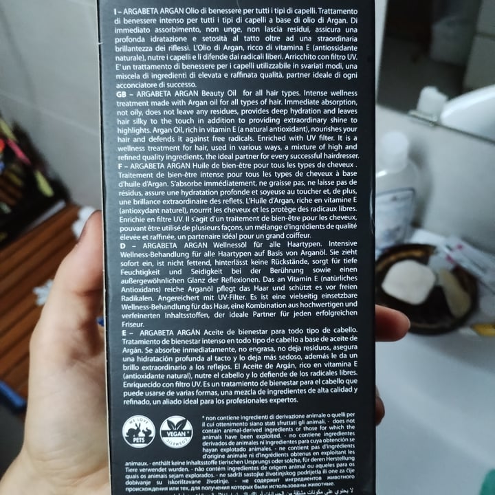 photo of Dikson Argabeta Beauty Oil shared by @martocchia on  05 Sep 2022 - review