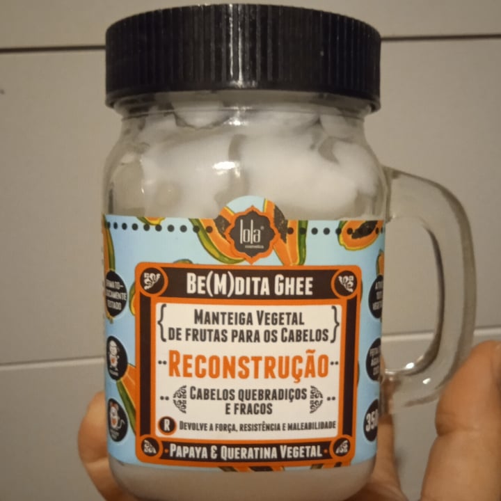 review photo of Lola Cosmetics Be(M)Dita Ghee Máscara Reconstrução shared by @karolkarol on 08 May 2022 - review