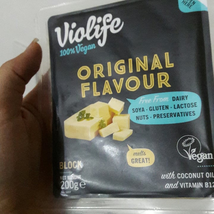 photo of Violife Original Flavor shared by @sebacelta on  01 Jul 2022 - review