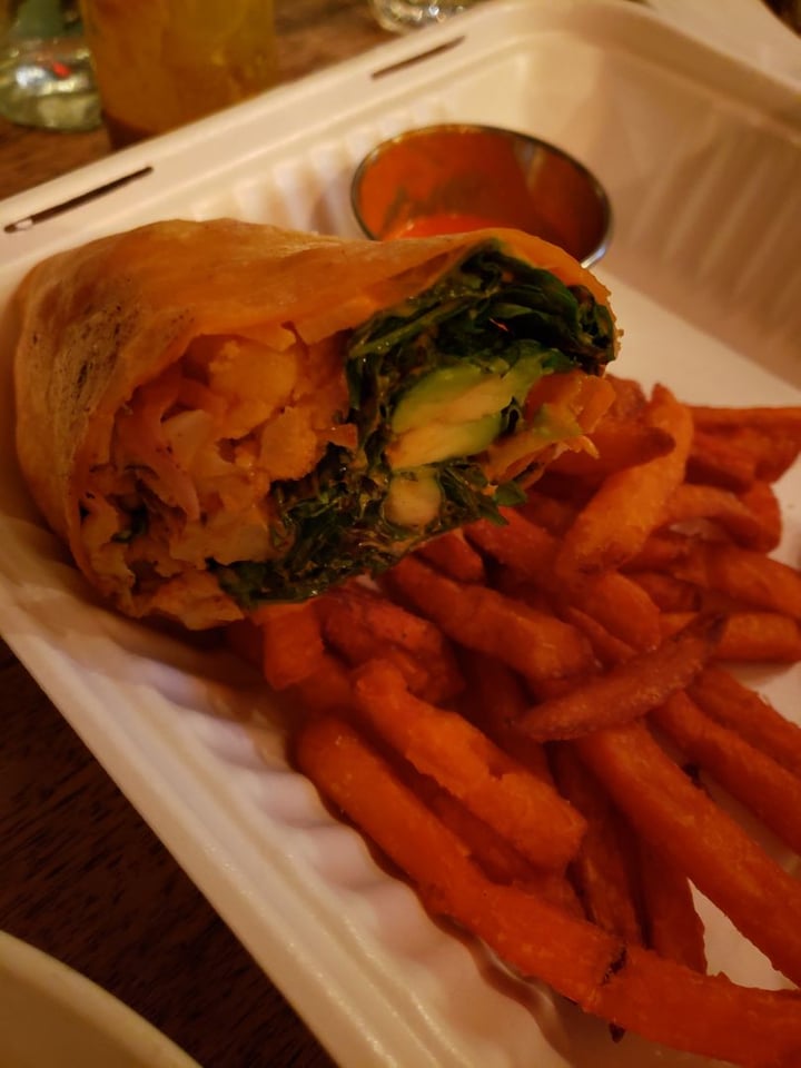 review photo of Palm House Chorizo Cauliflower Wrap shared by @rhiannaaxon on 18 Dec 2019 - review