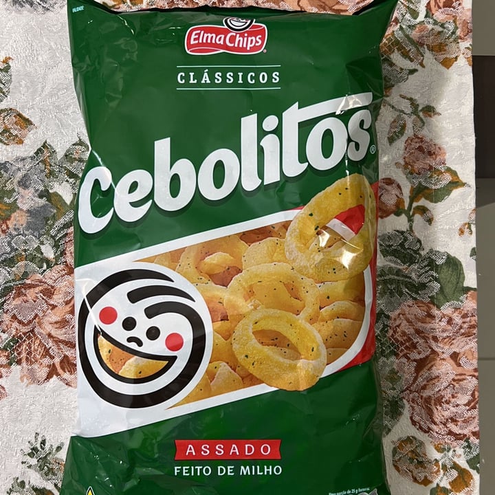 photo of Elma Chips Cebolitos shared by @naiaralsribeiro on  21 Apr 2022 - review