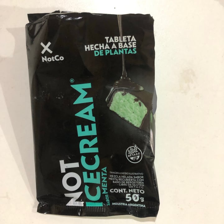 photo of NotCo Not Icecream Sabor Menta shared by @pilischoenfeld on  27 Sep 2021 - review