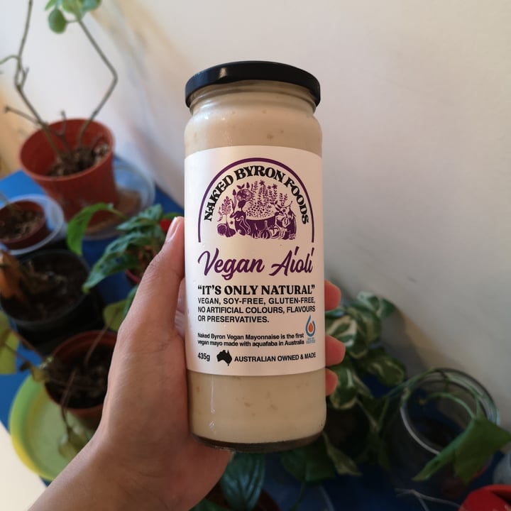 photo of Naked Byron Foods Vegan Mayonnaise - Aioli shared by @raffymabanag on  11 Jan 2021 - review