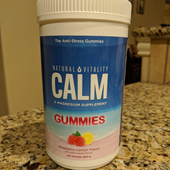 review photo of Natural Vitality Natural Calm Gummies Raspberry-Lemon shared by @jesper42 on 29 Apr 2020 - review