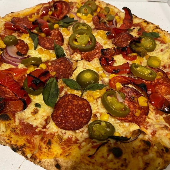 photo of MANSO PIZZERIA Chorizo Vegano shared by @doz on  29 Oct 2022 - review
