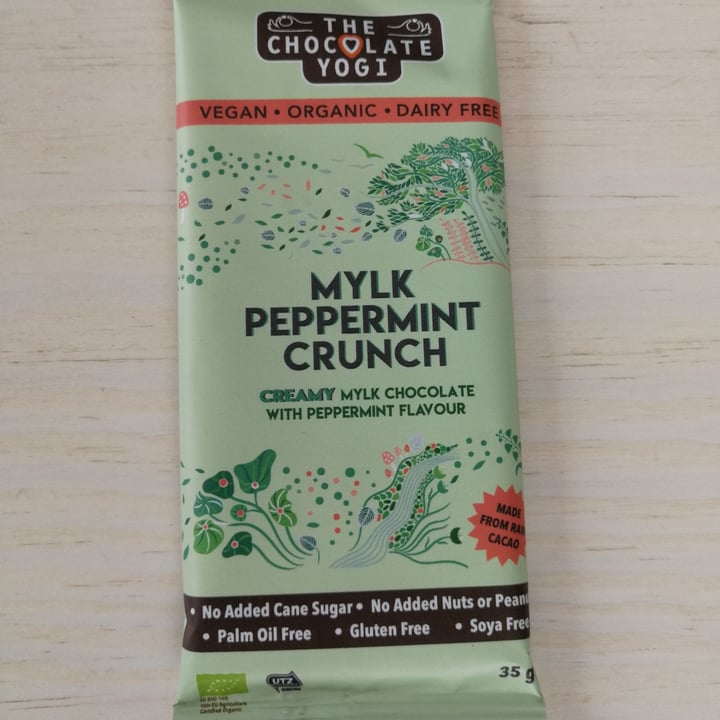 photo of The Chocolate Yogi Mylk Peppermint Crunch shared by @marisaweber on  11 Aug 2020 - review