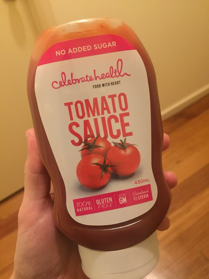 photo of Celebrate Health Tomato Sauce shared by @breebree on  15 Aug 2019 - review