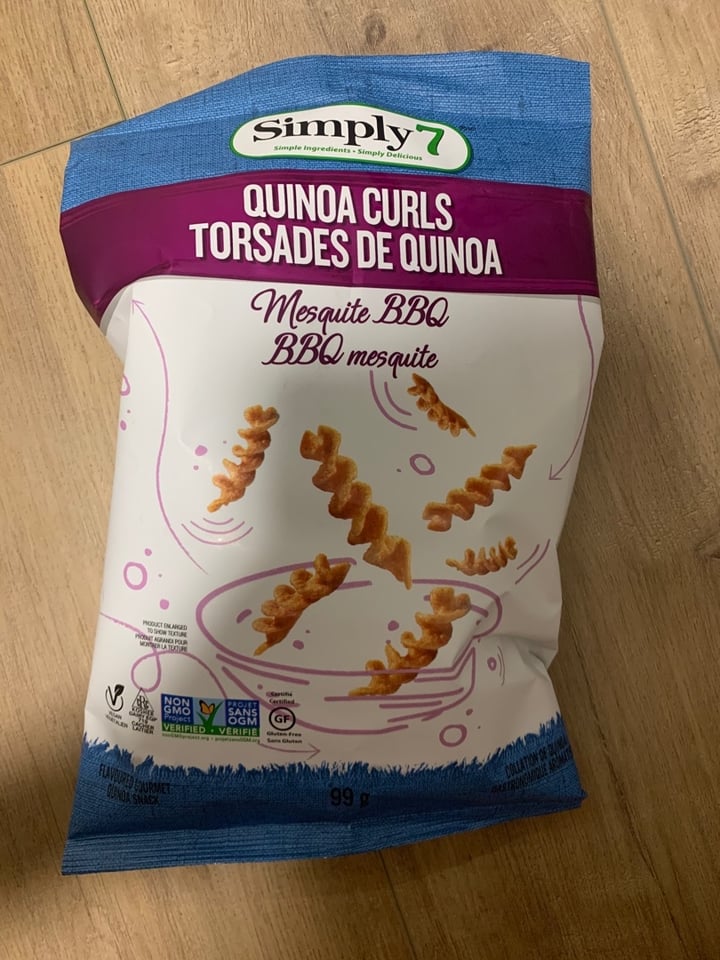review photo of Simply 7 Snacks Quinoa Curls Mesquite BBQ shared by @kready on 23 Nov 2019 - review