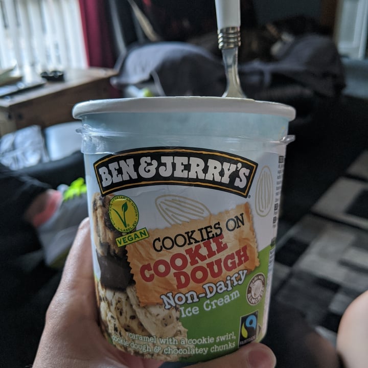photo of Ben & Jerry's Cookies On Cookie Dough Non-Dairy Ice Cream shared by @beccajanebaking on  24 May 2020 - review